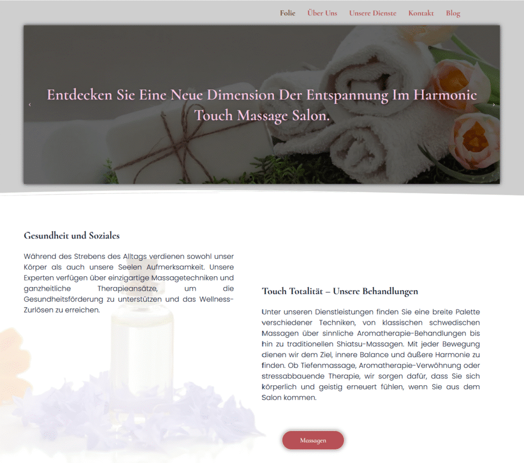harmonikus massage