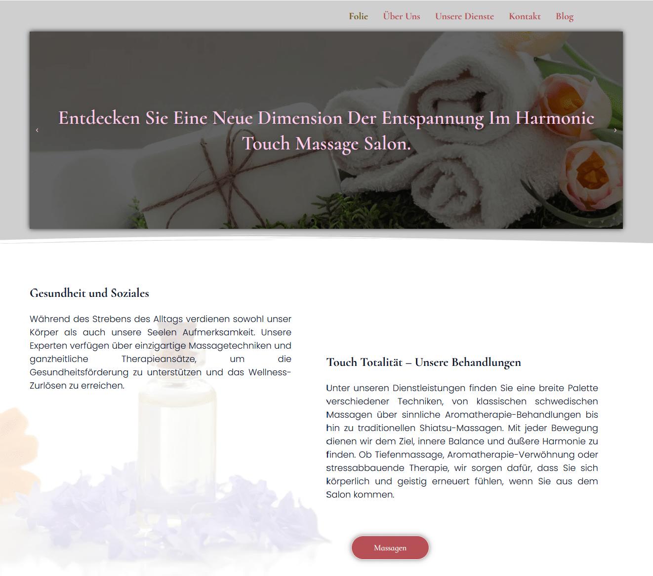 harmonikus massage
